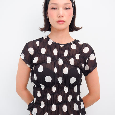Kira Top - Polka Dot