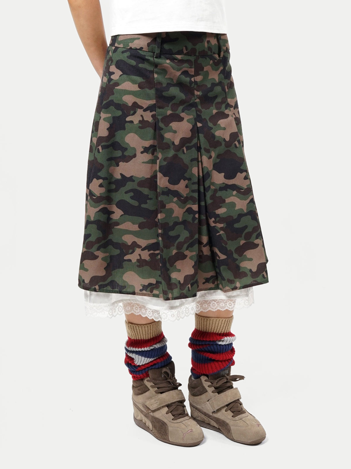 Bonnie Skirt - Camo