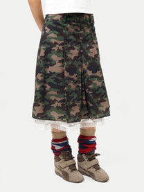 Bonnie Skirt - Camo