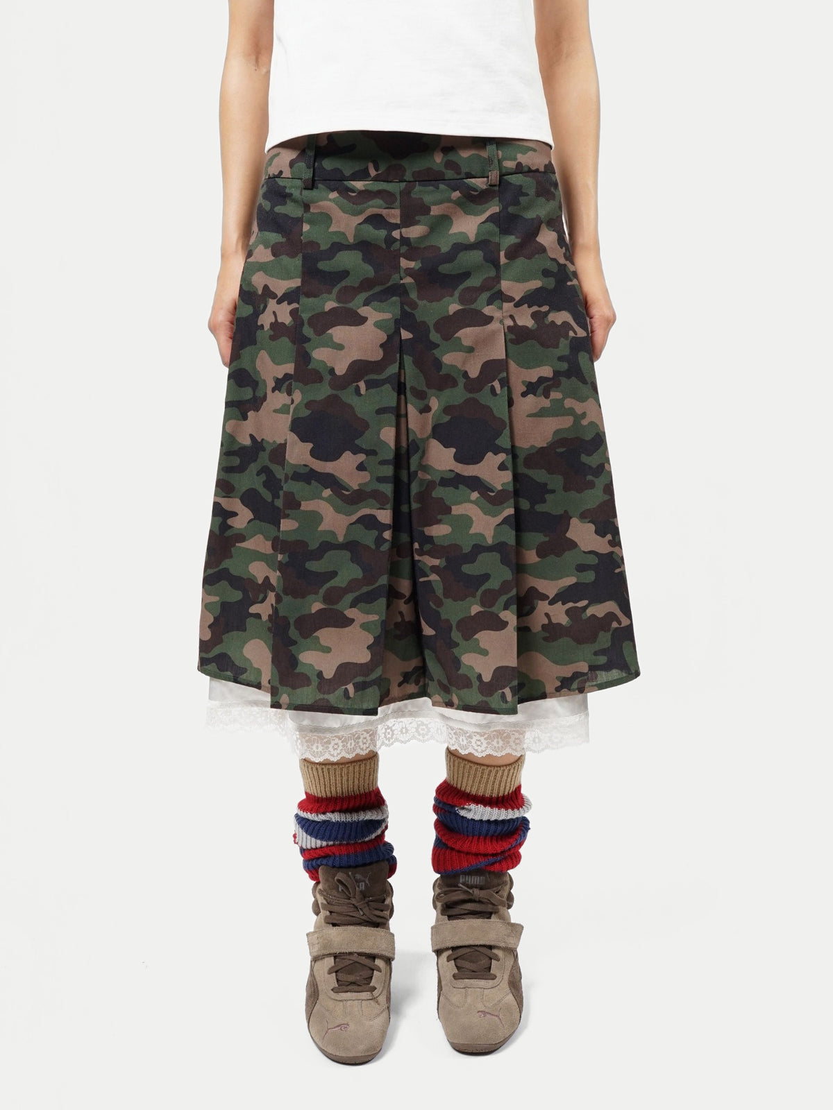 Bonnie Skirt - Camo