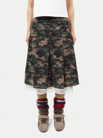 Bonnie Skirt - Camo