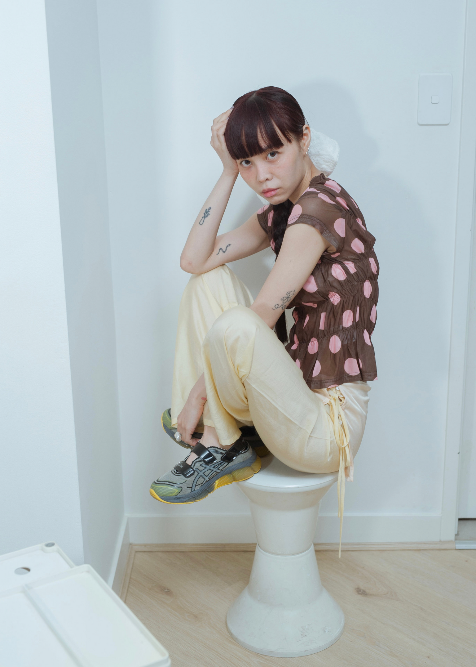 Kira Top - Strawberries &amp; Cream