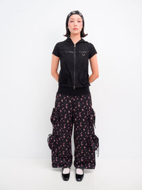 Yuki Pant - Black Floral