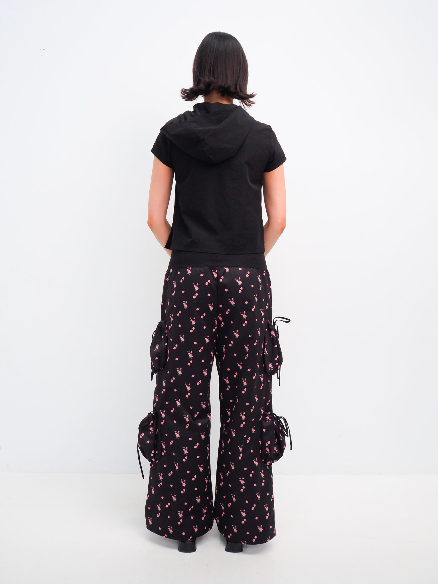 Yuki Pant - Black Floral
