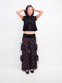 Yuki Pant - Black Floral