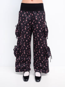 Yuki Pant - Black Floral