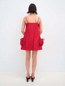 Marie Dress - Red