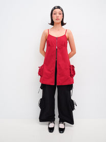 Marie Dress - Red