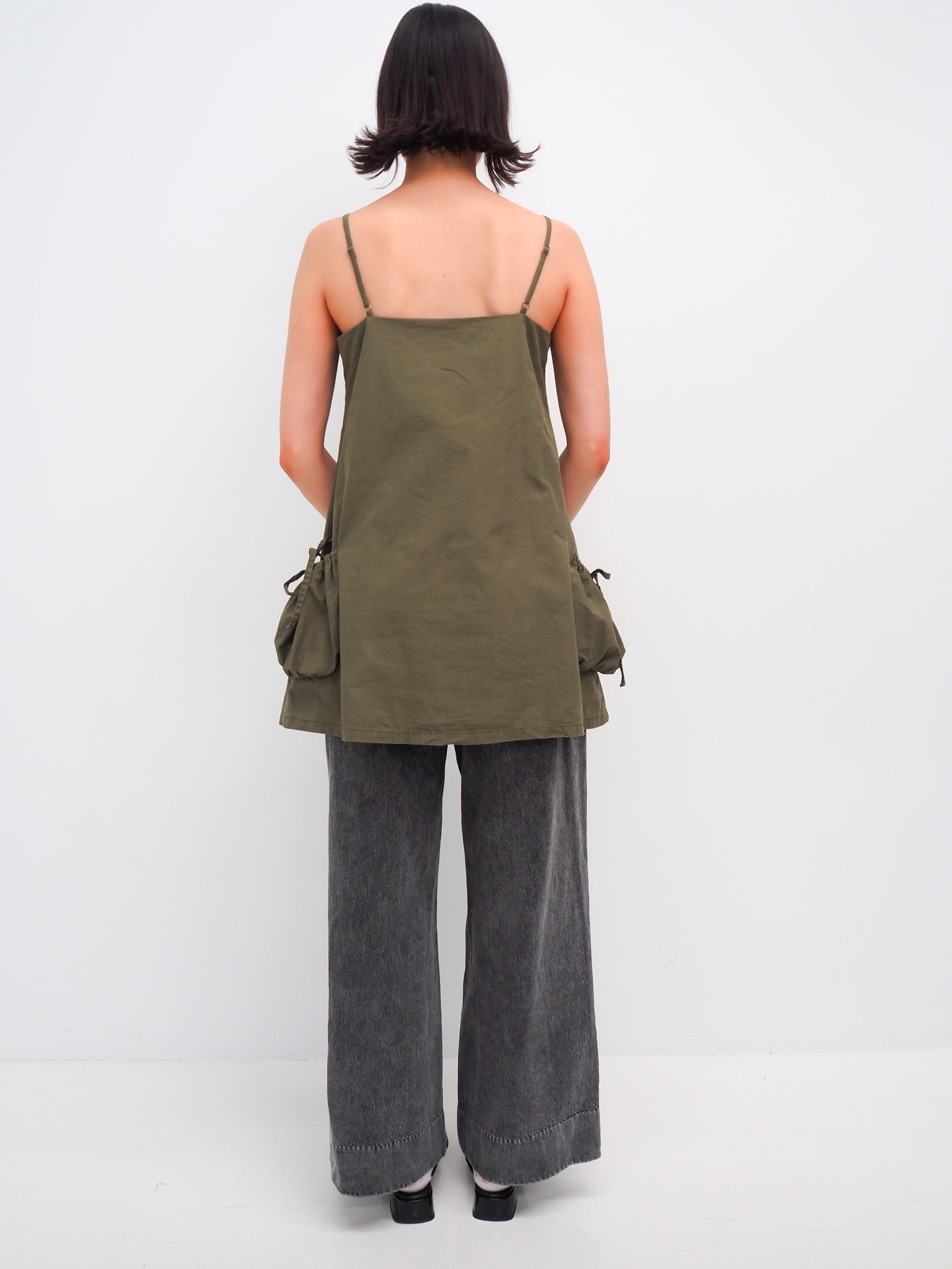 Marie Dress - Olive Green