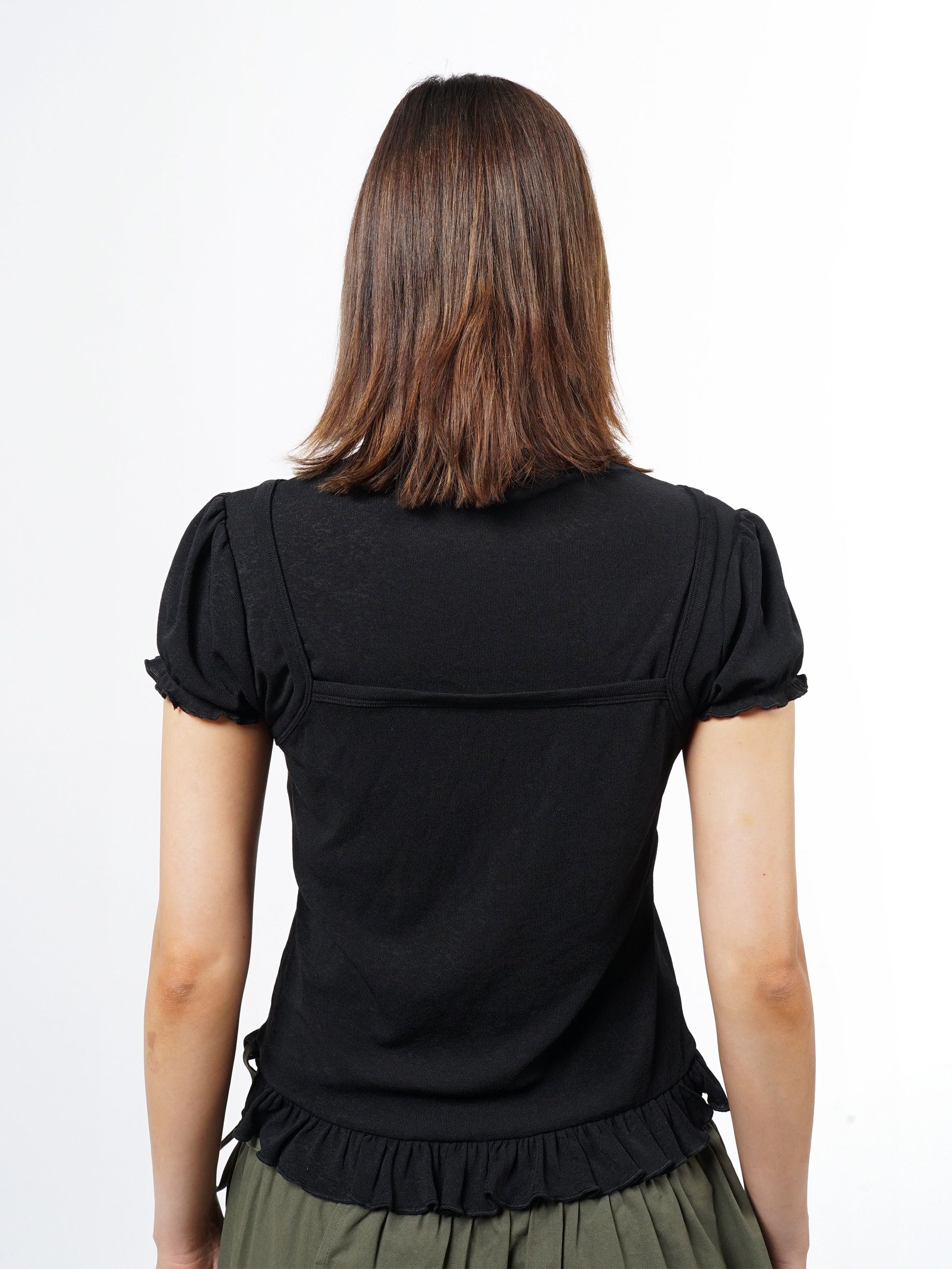 My Lucky Number Top - Black