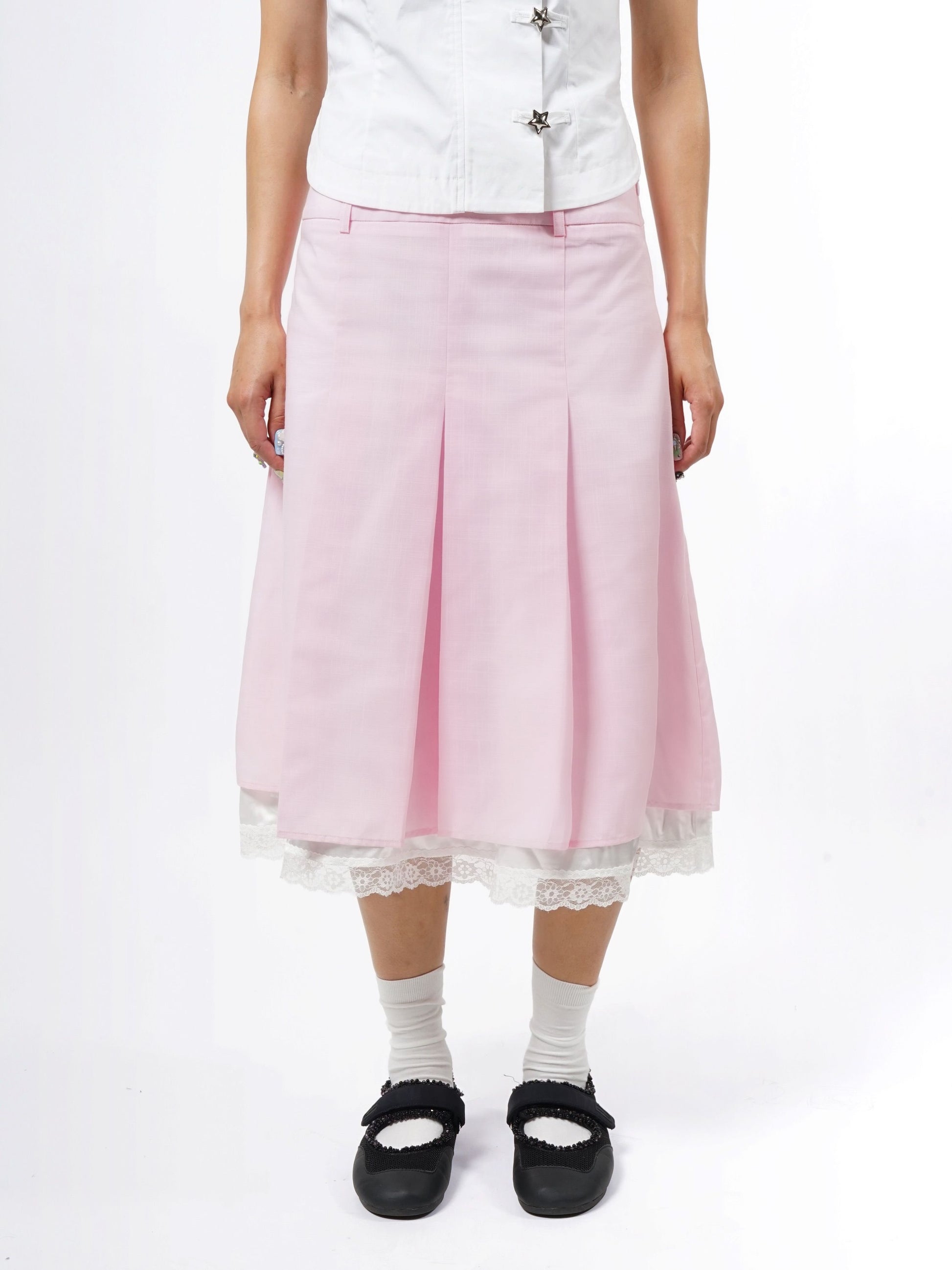 Bonnie Skirt - Pink